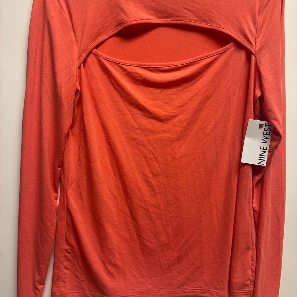 Nine West Women's Coral Long‎ Sleeve Blouse